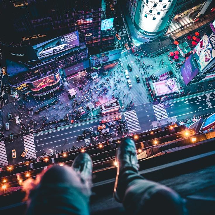 City skyline in Milano, Italy